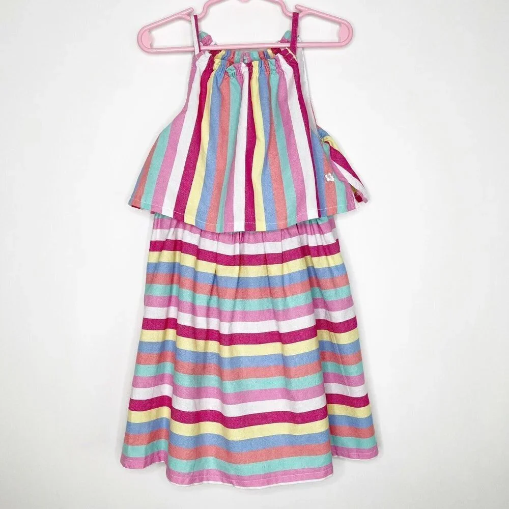 Limited Too Rainbow Sun Dress Girls‎ Size 5